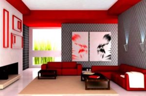 red interior